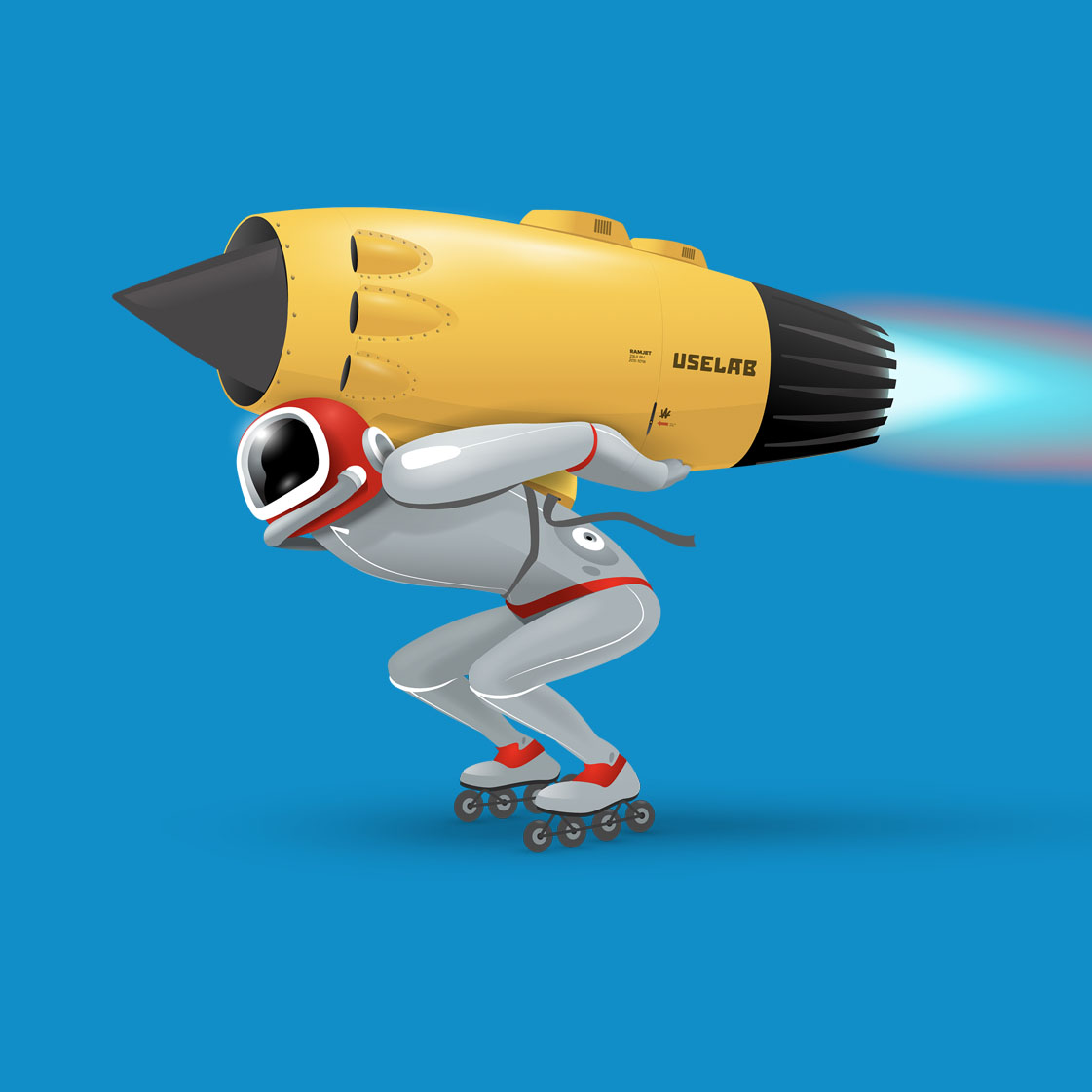 Astronaut — illustration by Wouter Arts