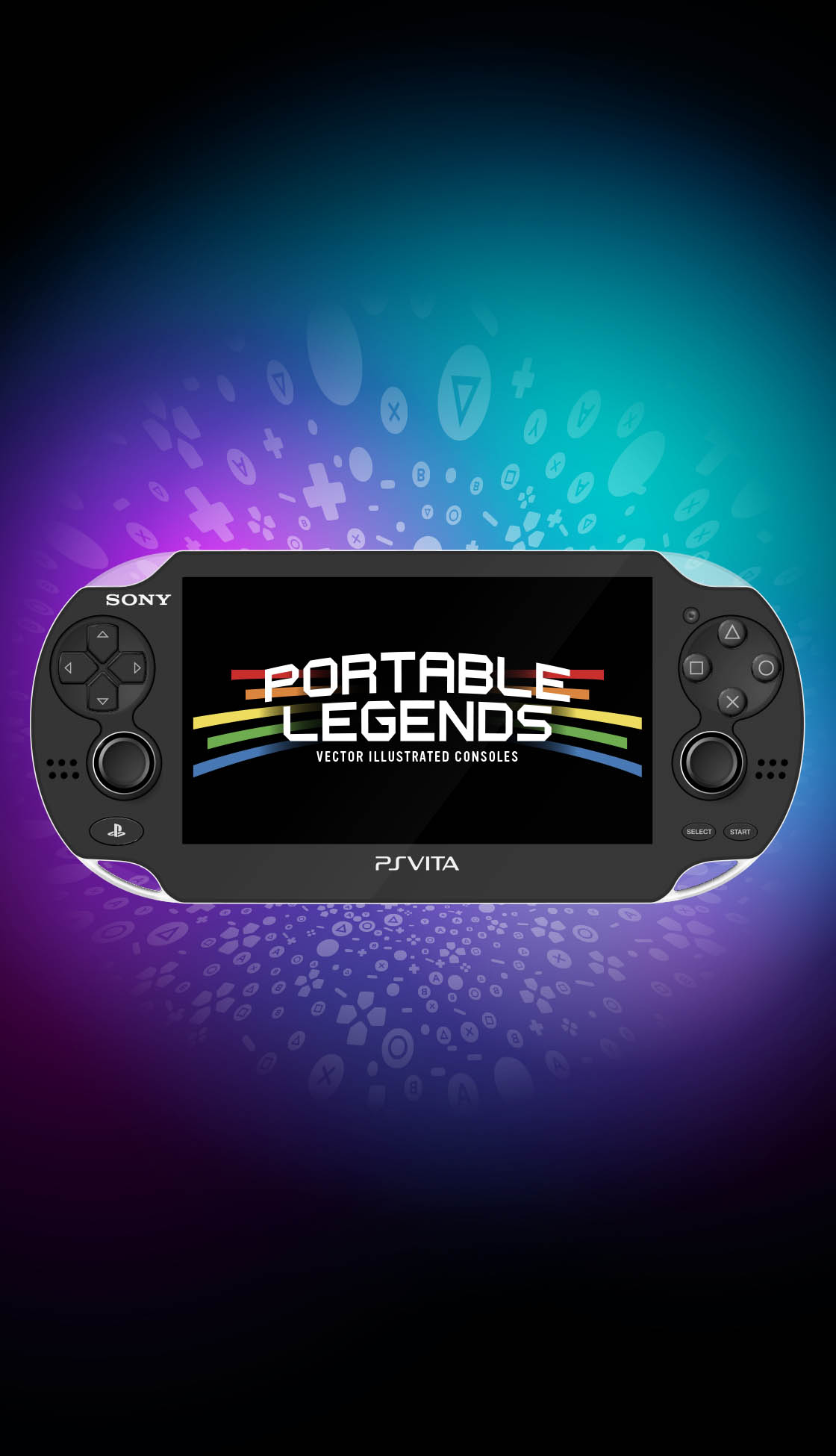 Portable Legends — illustration by Wouter Arts