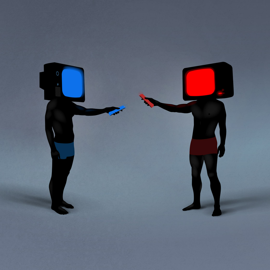 Propaganda — illustration by Wouter Arts