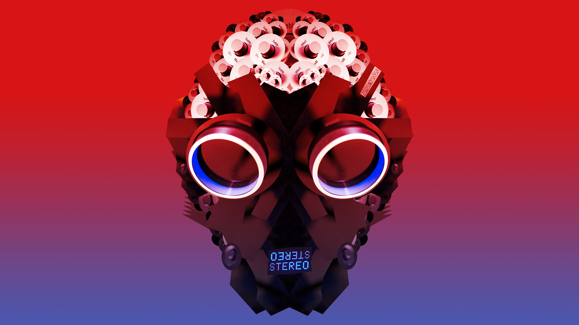 Samplemen — illustration by Wouter Arts